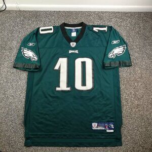 Philadelphia Eagles Jersey DeSean Jackson Reebok Sewn Green Mens XL